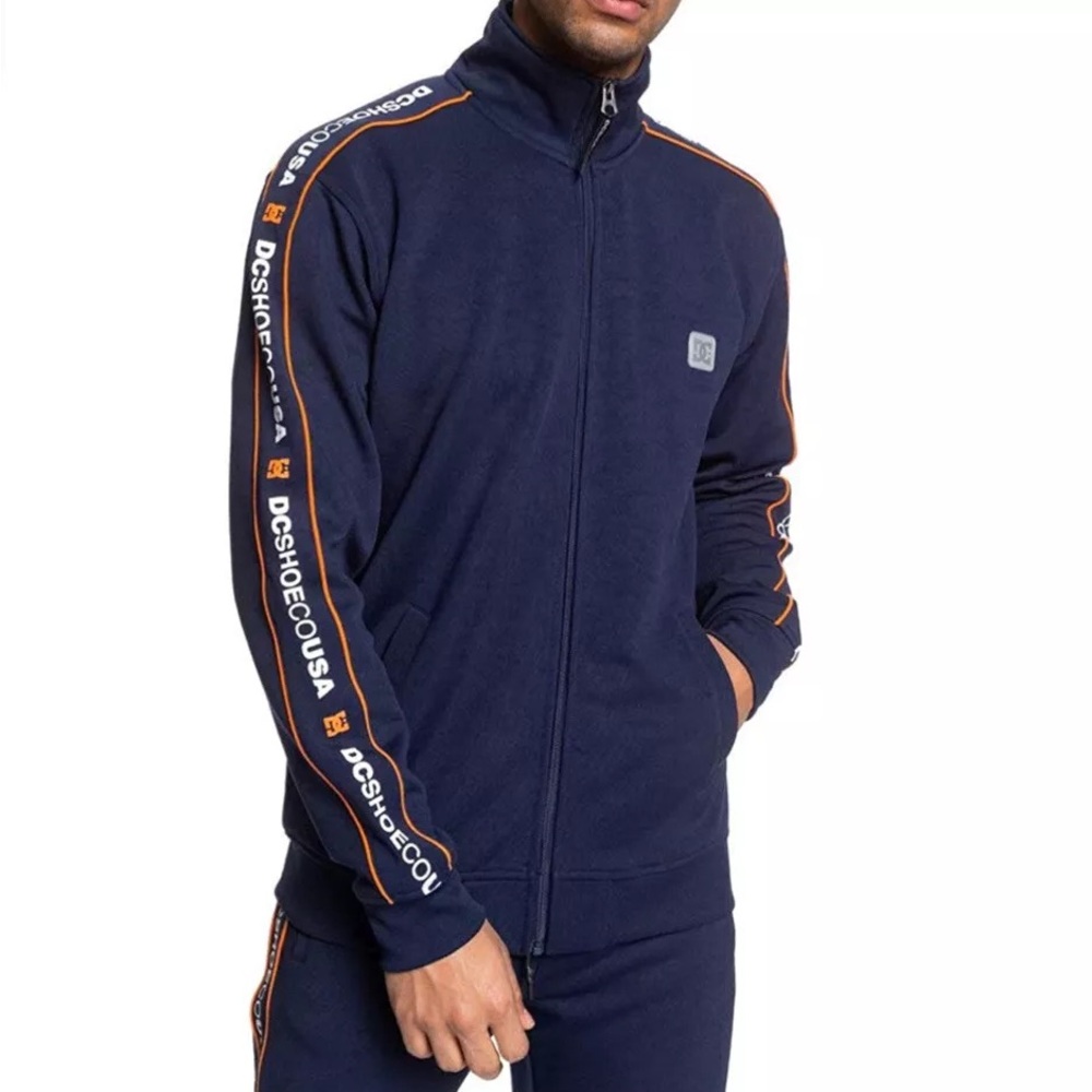 Dc Shoes Westover Track Full Zip Sweatshirt size Medium